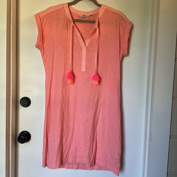 Vineyard Vines Garment-Dyed Dress Cover-Up medium - Picture 2 of 6